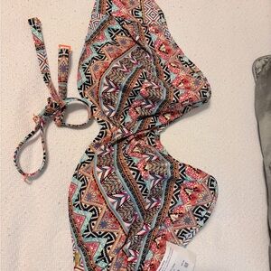 Panache Boho bandeau bathing suit top in 38G